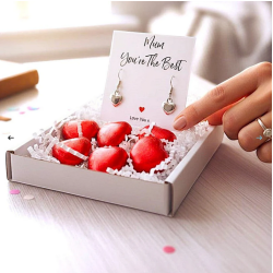 Personalised Mum You're The Best Earring Gift Hamper
