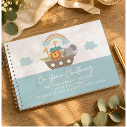 Personalised Noahs Ark Guest Book